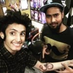 Hardik Rawat tattoo