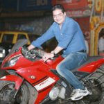 Hindustani Bhau with his Bike