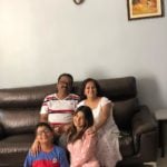 Jennifer Winget with her family