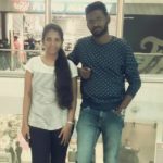 Mahesh Vitta With His Younger Sister Bharathi Vitta