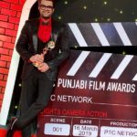 Manish Paul with rising star entertainer of the year award