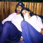 Meezaan Jaffrey with Navya Naveli Nanda