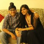Nimrit Kaur Ahluwalia with her brother Arpit Singh Ahluwalia