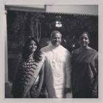 Parakala Prabhakar with his wife and daughter