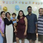 Punarnavi Bhupalam with her family 