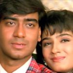 Raveena Tandon with Ajay Devgn