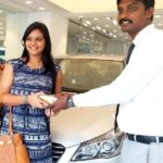 Rohini Noni Taking The Delivery Of Her Car
