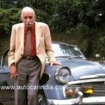 Sam Manekshaw With His Sunbeam Rapier