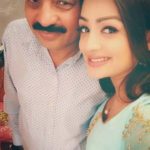 Samiksha Jaiswal with her father