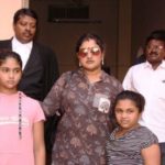 Vanitha Vijayakumar With Her Daughters