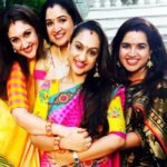 Vanitha Vijaykumar with her sisters
