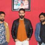 Navi Bhangu with his brothers