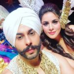 Alam Makkar with his Girlfriend Shraddha Arya 