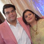 Sonali Jaitley with her husband, Jaiyesh Bakhshi