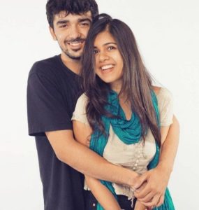 Sejal with her Boyfriend Mohak Popla
