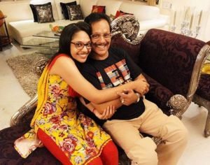 Mumtaz Sorcar with her father