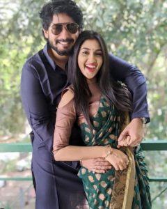 Ragini Chandran with Prajwal Devaraj