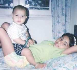 Ragini Chandran's childhood picture