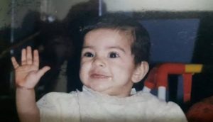 Siddhi Mahajankatti's childhood picture
