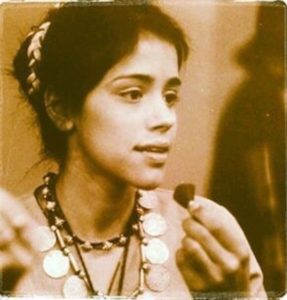 Taranjit Kaur during her first theatre performance