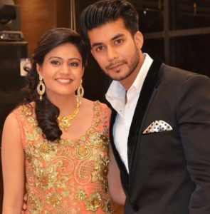 Varun Verma with his sister