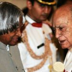 A.K. Hangal with Dr. A. P. J. Abdul Kalam