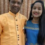 Anjali Gaikwad with her father