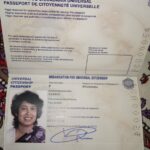 Signature of Taslima Nasrin on her passport