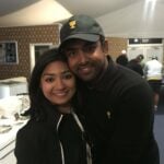 Anirban Lahiri with Ipsa Jamval Lahiri