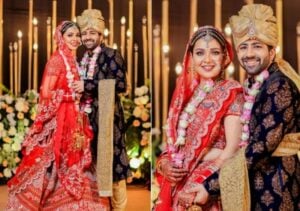 Mansi with her husband Kapil