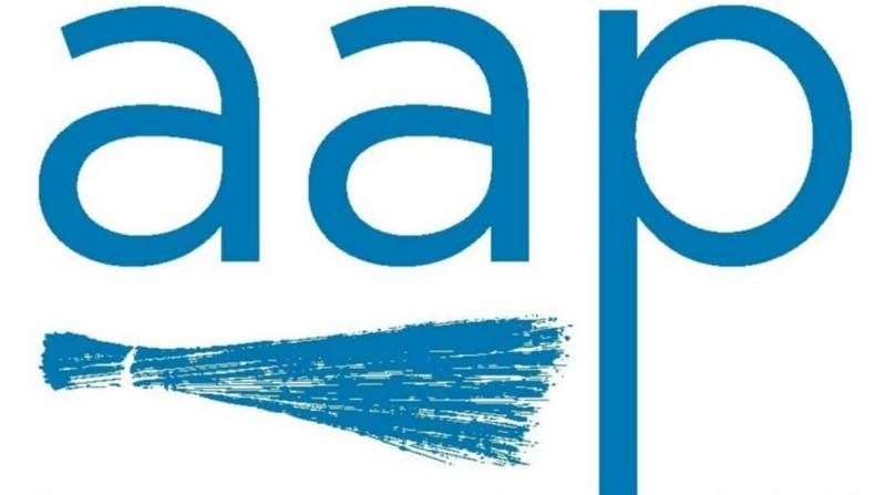 Flag of Aam Aadmi Party