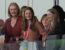 Liz Truss with her daughters, Frances and Liberty