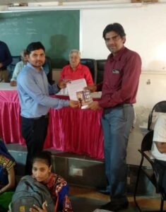 Dipen Raval was invited as a judge for the Gujarat Technological University's theatre event at Polytechnic College in Ahmedabad
