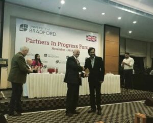 Mahesh Thakur invited as a guest speaker for an event at the Oberoi Hotel, Mumbai