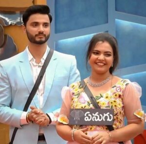 Rohit Sahni and Marina Abraham on Star Maa's Bigg Boss (Telugu season 6)