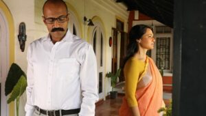 Kishore Kumar G in a still from the Telugu web series High Priestess
