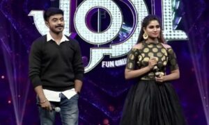 Mohammed Azeem and Shivani Narayanan in the dance reality show Jodi Number One: Fun Unlimited