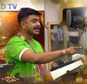 Mohammed Azeem in the Bigg Boss house