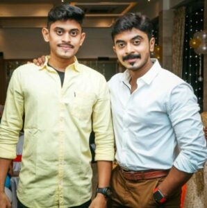Mohammed Azeem with Mohammed Aadhil