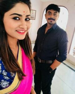 Mohammed Azeem with Shivani Narayanan