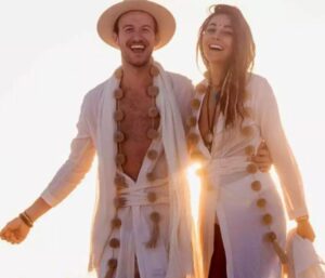 Monica Dogra with her boyfriend Victorien Mulliez