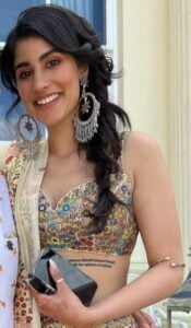 Sonia Rathee's tattoo above her stomach
