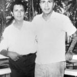 Balraj Sahni with his brother Bhisham Sahni
